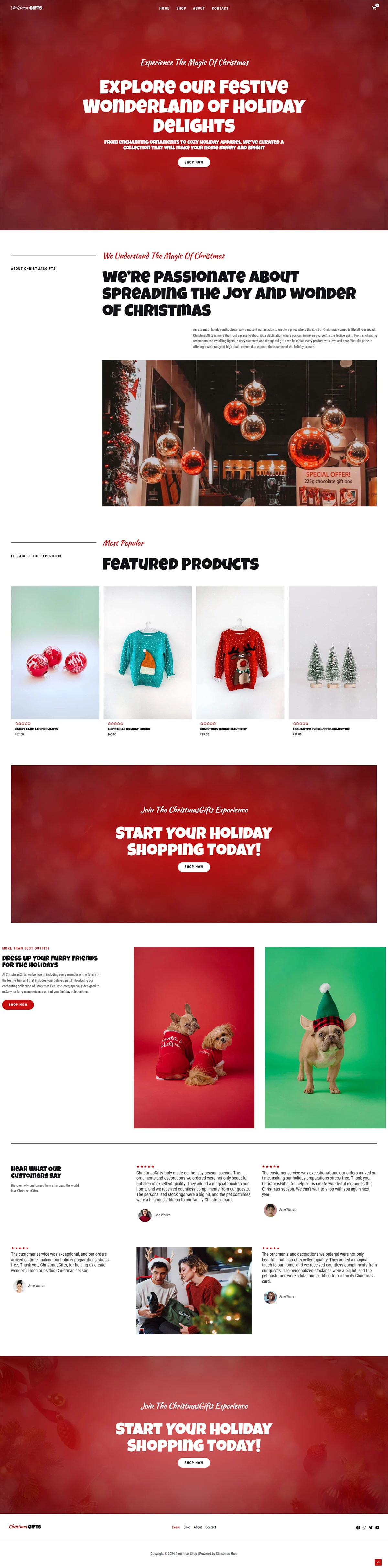 Christmas Shop