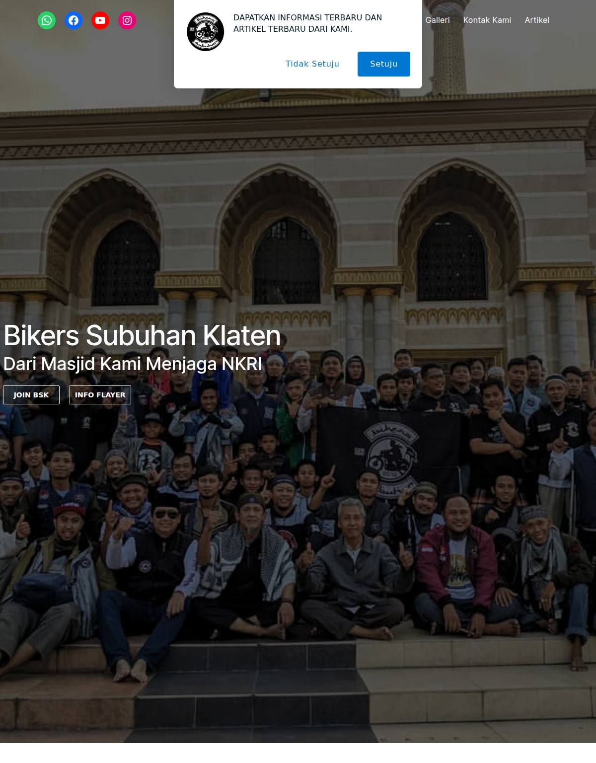 Website Bikers Subuhan Klaten