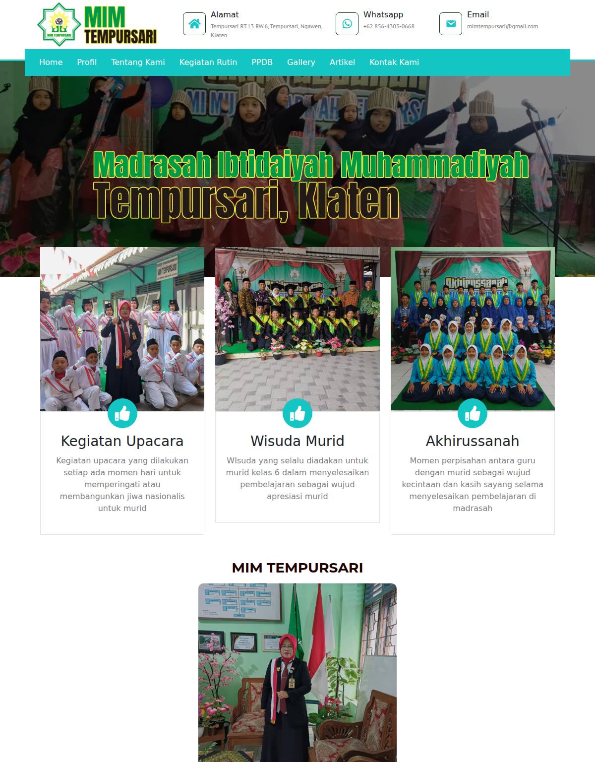 Website MIM Tempursari